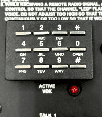 DTMF Keypad Integration