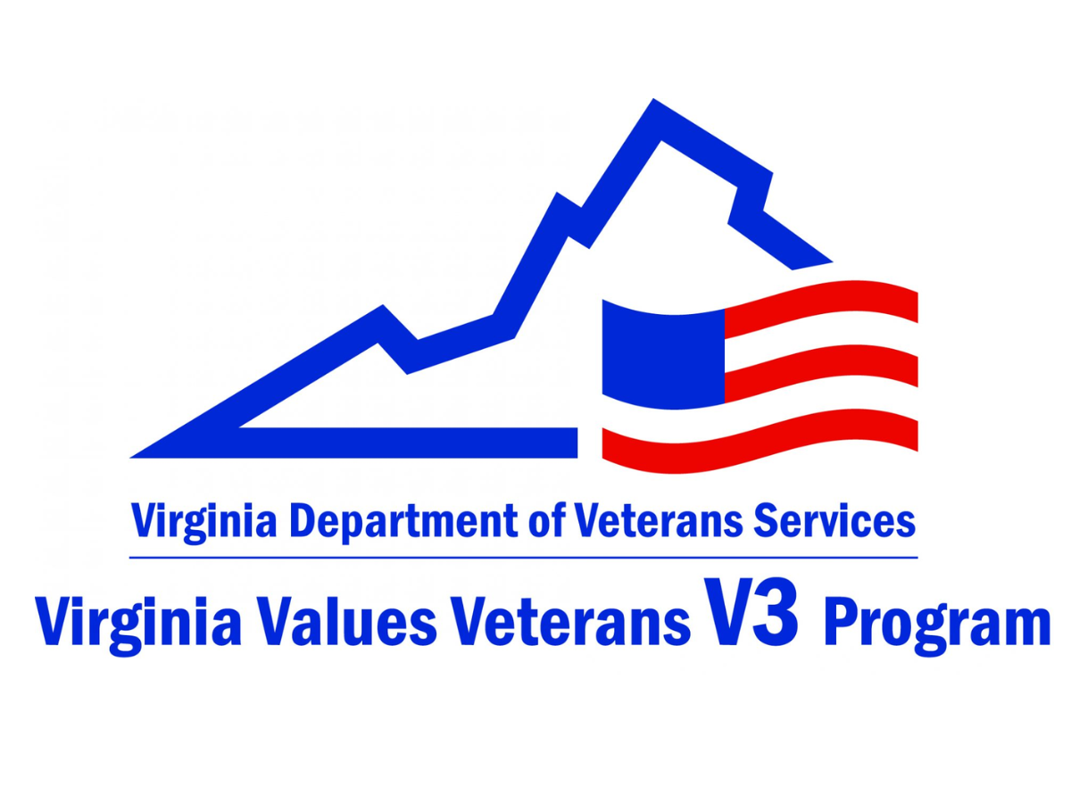 Virginia Values Veterans V3 program logo